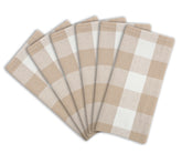 Custom Buffalo Plaid Napkins - Pastel Color Napkins