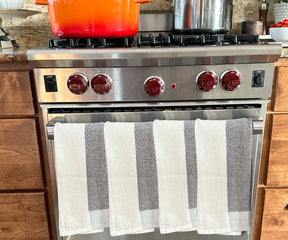 These high-quality kitchen dish towels are perfect for drying dishes, wiping counters, and handling any kitchen spills with ease. 