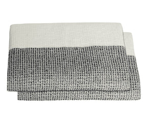 gray hand towels, waffle towels set of 2