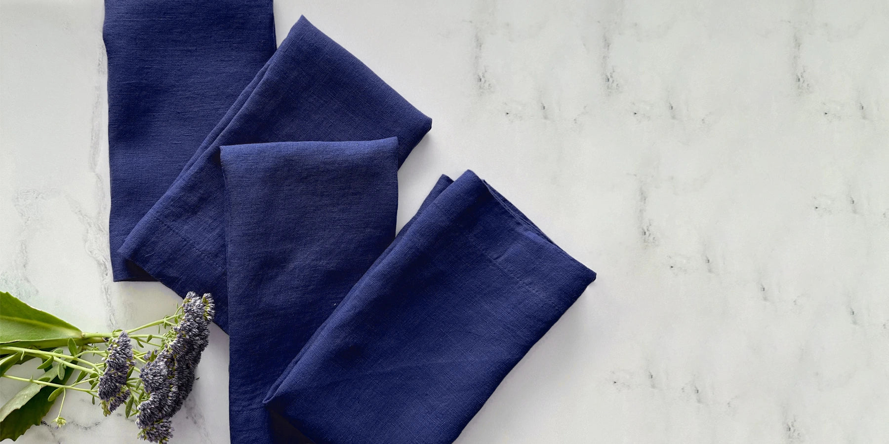 Blue napkins set of 4