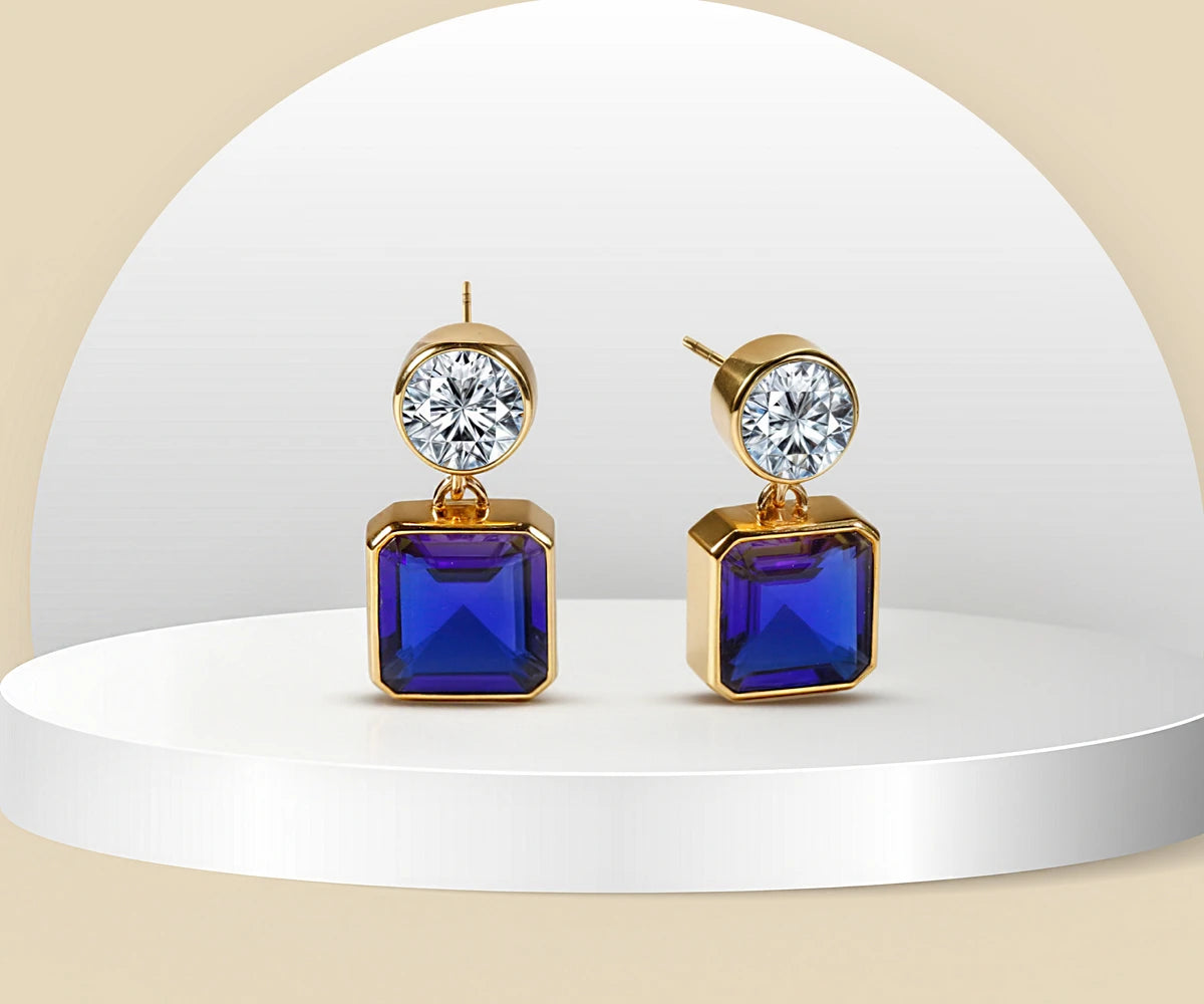 Blue-Sapphire-Drop-Earrings