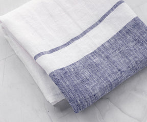 Reusable eco-friendly linen hand towels for year-round use