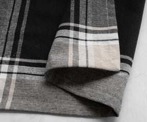 Best stripe napkins - A close-up image of high-quality stripe napkins neatly folded on a table.