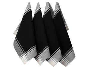Stylish kitchen dish towels in vibrant colors.