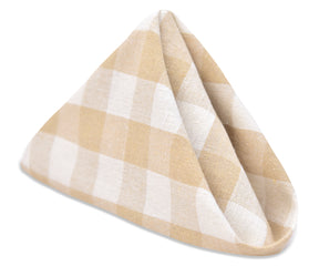 Buffalo checkered napkins, a trendy addition to your dining decor.