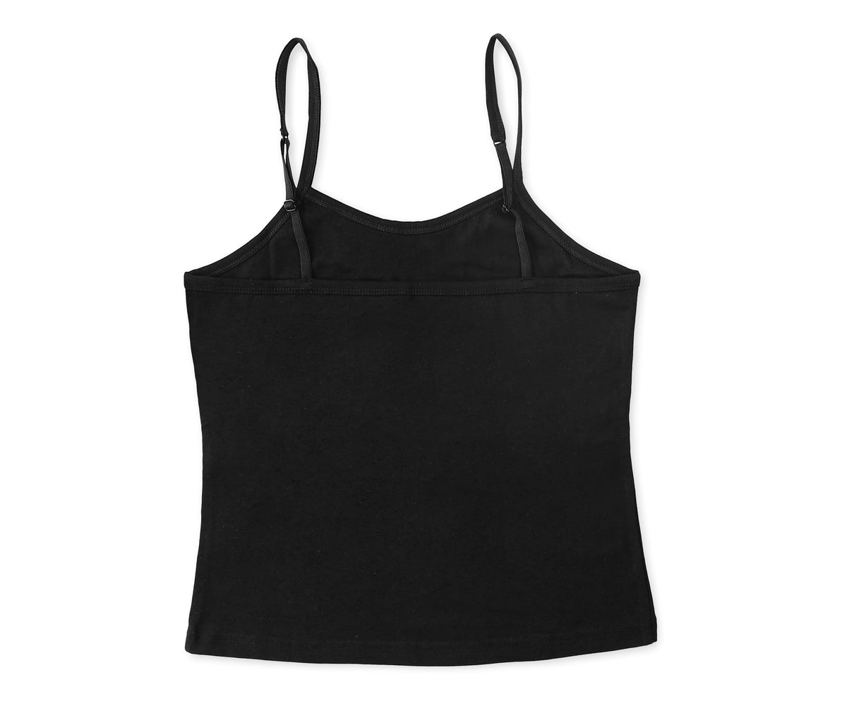 Black Camisole - Organic Cotton