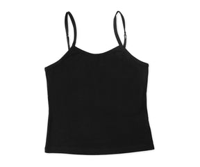 Black Camisole - Organic Cotton