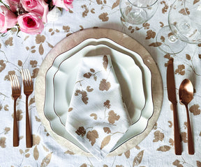 copper napkins are perfect for commemorating special occasions such as weddings, anniversaries, or milestone birthdays.