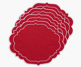 A set of stylish and durable oval placemats to enhance your dining experience.