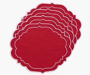 A set of stylish and durable oval placemats to enhance your dining experience.