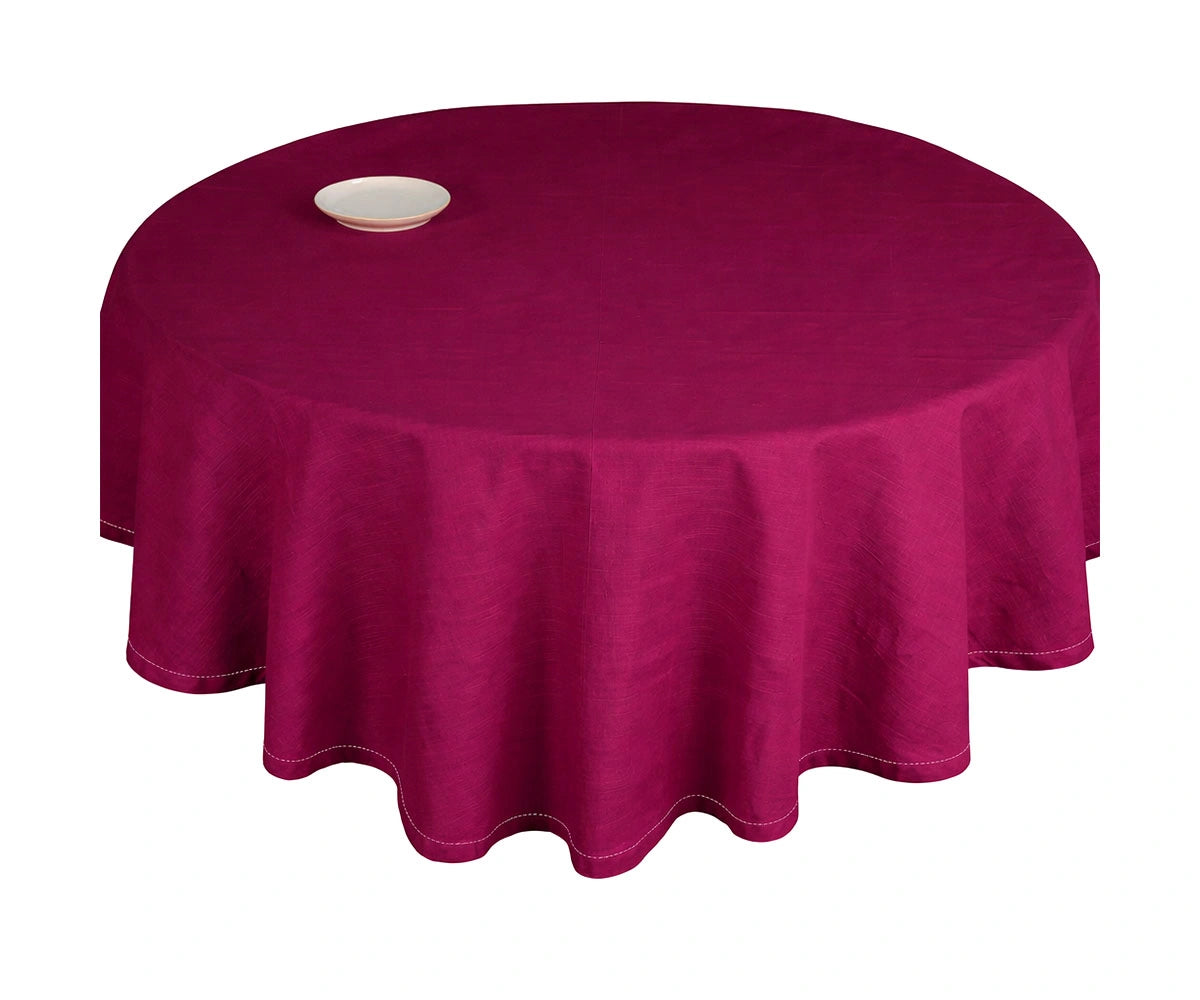 Cotton Round Tablecloth - Round Table Cover
