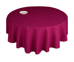 Cotton Round Tablecloth - Round Table Cover