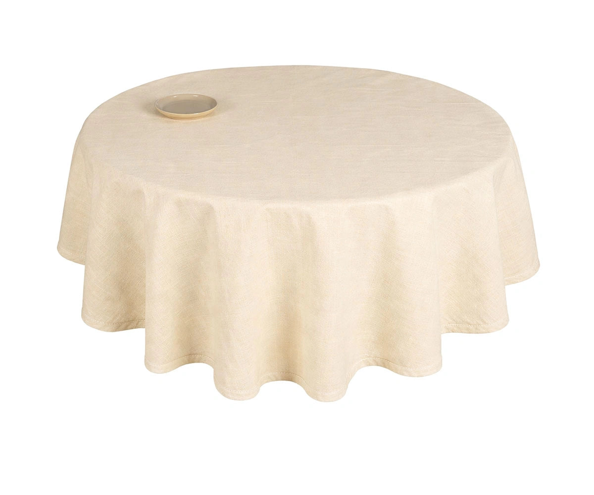 Cotton Round Tablecloth - Round Table Cover