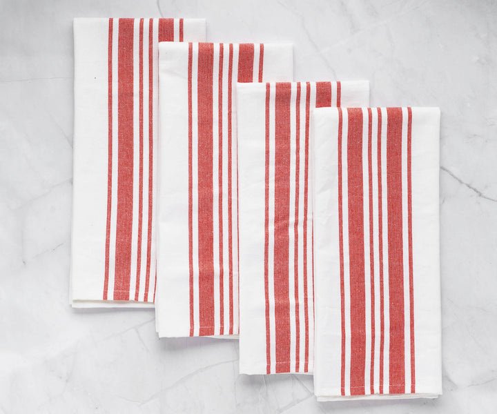 Cotton kitchen towels designed for durability and style.