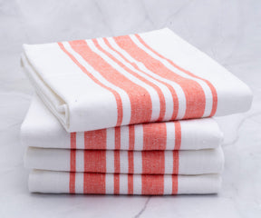 Hand towels made from soft and durable cotton.