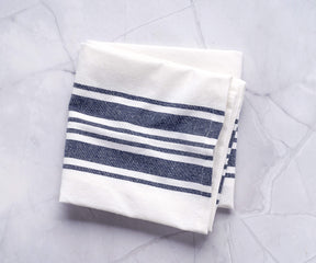 Cotton dish towels that are both durable and stylish.