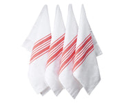 Set of cotton hand towels for kitchen and bathroom.