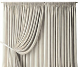 Cotton sheer curtains for living room Kitchen cotton cafe curtains panel drapes and curtains extra long