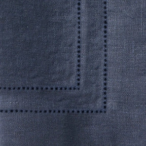 Create a sophisticated table setting with our Blue Hemstitch Napkins, crafted from 100% linen and finished with elegant double hemstitching. 
