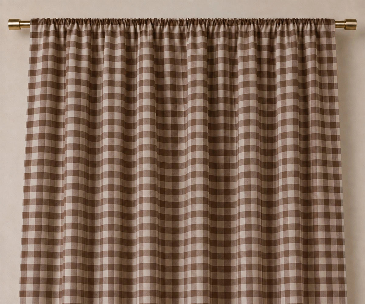 Buffalo Checked Curtains