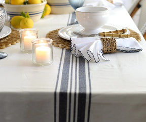 Cloth Napkins - Wedding Napkins - Shell Edge Napkin