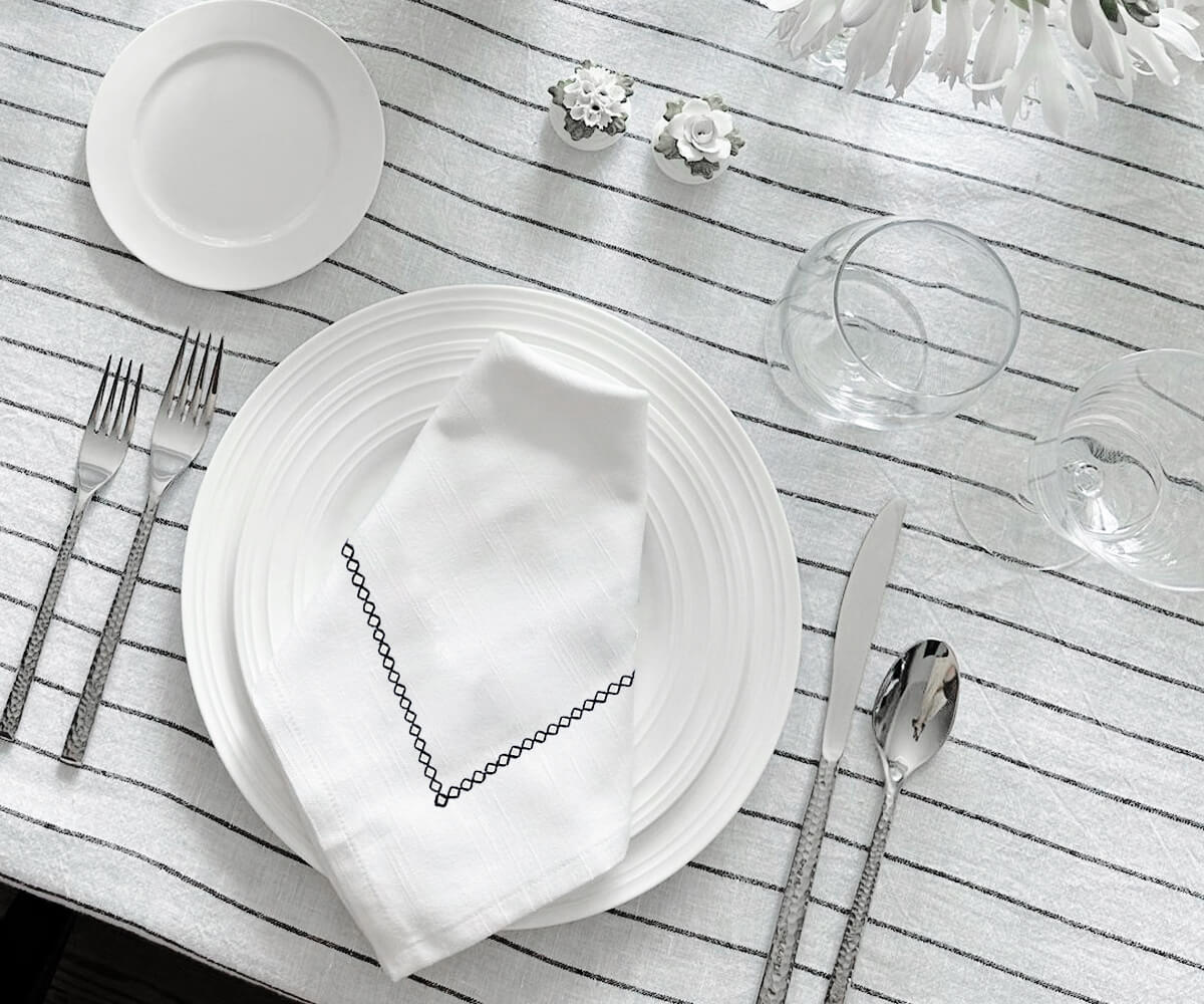 Table napkins cloth add a touch of sophistication to everyday meals and special occasions alike.