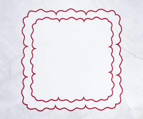 Cloth Napkins, Bulk Cloth Napkins, Thanksgiving Cloth Napkins, White Cloth Napkins, Wedding Napkins, Embroidered Napkins, Red Napkins, Red Cloth Napkins.