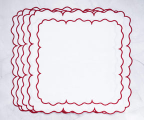 White Napkins, Cloth Kids Napkins, Cloth Table Napkins, Napkins Cloth, White Cloth Napkins, Wedding Napkins, Embroidered Napkins, Red Napkins, Red Cloth Napkins.