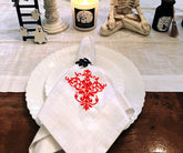 White Napkins Cloth - Victorian Napkins