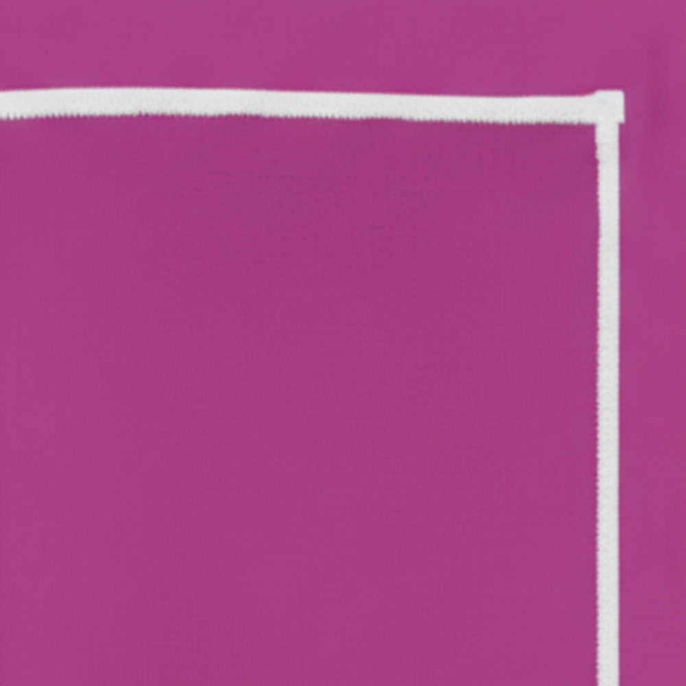 magenta cloth napkin with line embroidery, decorative embroidered dinner napkins for festive and wedding tables