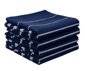 Blue kitchen hand towel, essential for quick drying and convenience in the kitchen.