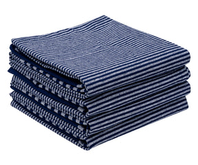 Kitchen hanging towels feature easy-access loops for seamless usability.