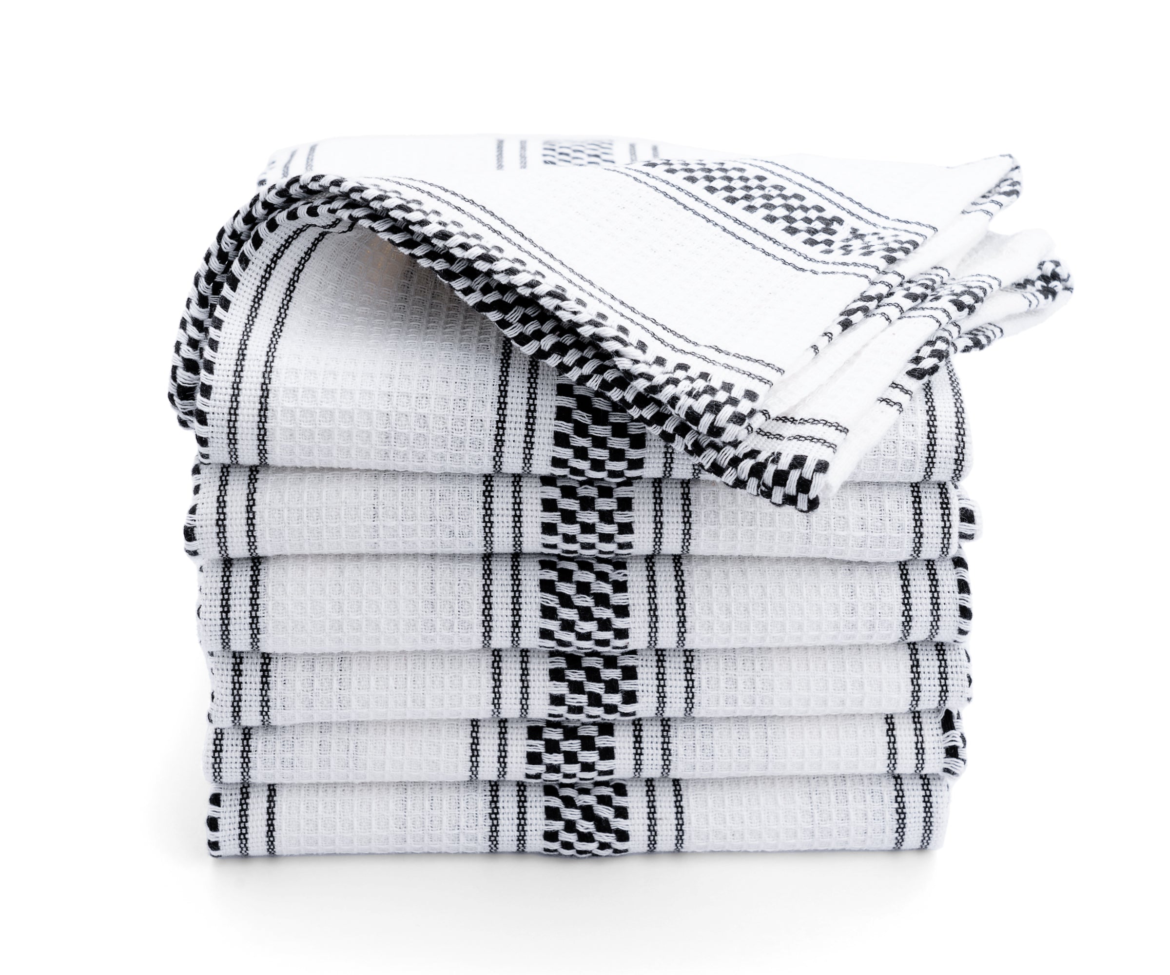 Black Kitchen Hand Towel | Black Tea Towels | Black Towels