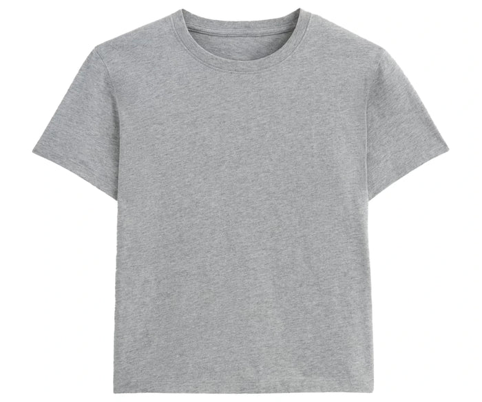 grey t shirt womens
