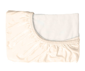 Full size cotton fitted sheets in standard size offer a comfortable and perfect fit.