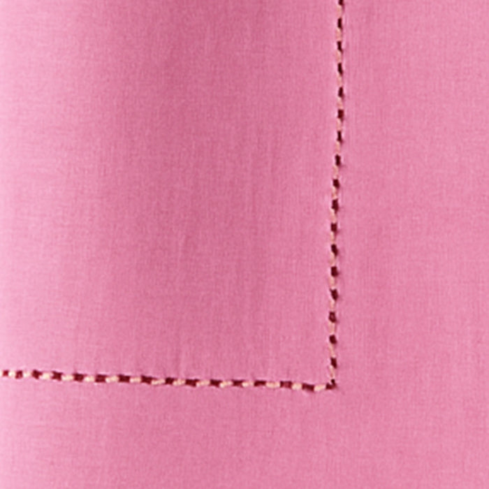 Elegant flamingo pink cloth napkin – eco-friendly, reusable linen napkin