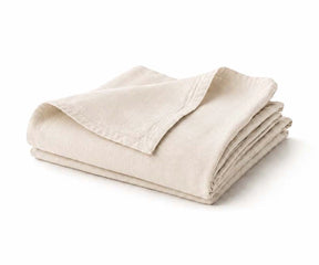 Natural 100% linen flat sheet with a relaxed, timeless look. Breathable linen bedding that gets softer with every wash.