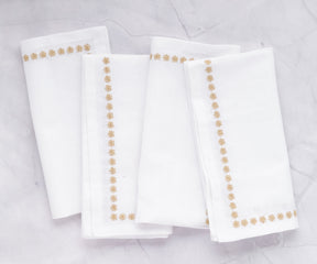 Cloth Napkins For Wedding - Embroidered Napkins