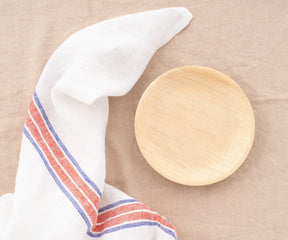 French Stripe Linen Dish Towels - Set of 2