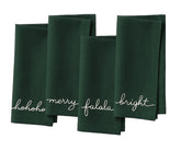 Sentiment Embroidered Napkins