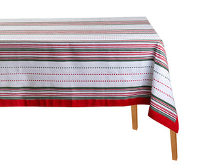 The cotton rectangle tablecloth is particularly important for delicate or expensive table surfaces