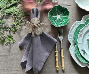 Plain Linen Napkins - Set of 4