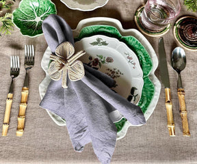 Gray dinner napkins, cloth napkins, linen napkins, gray linen napkins, farmhouse napkins, linen napkins