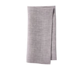 Grey linen napkins complementing a modern table setup