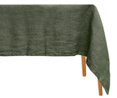 Green Linen Tablecloths
