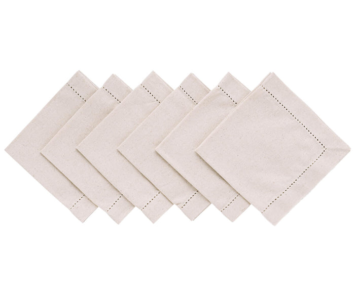 Custom Natural Cloth Napkins - Personalized Napkins