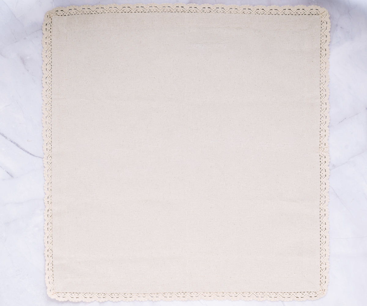 Classic table napkins in various materials, including lace, natural fibers, and cotton, offer diverse options for your dining style.