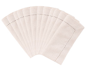 farmhouse napkins are highly absorbent, making them practical for everyday use as well as special occasions