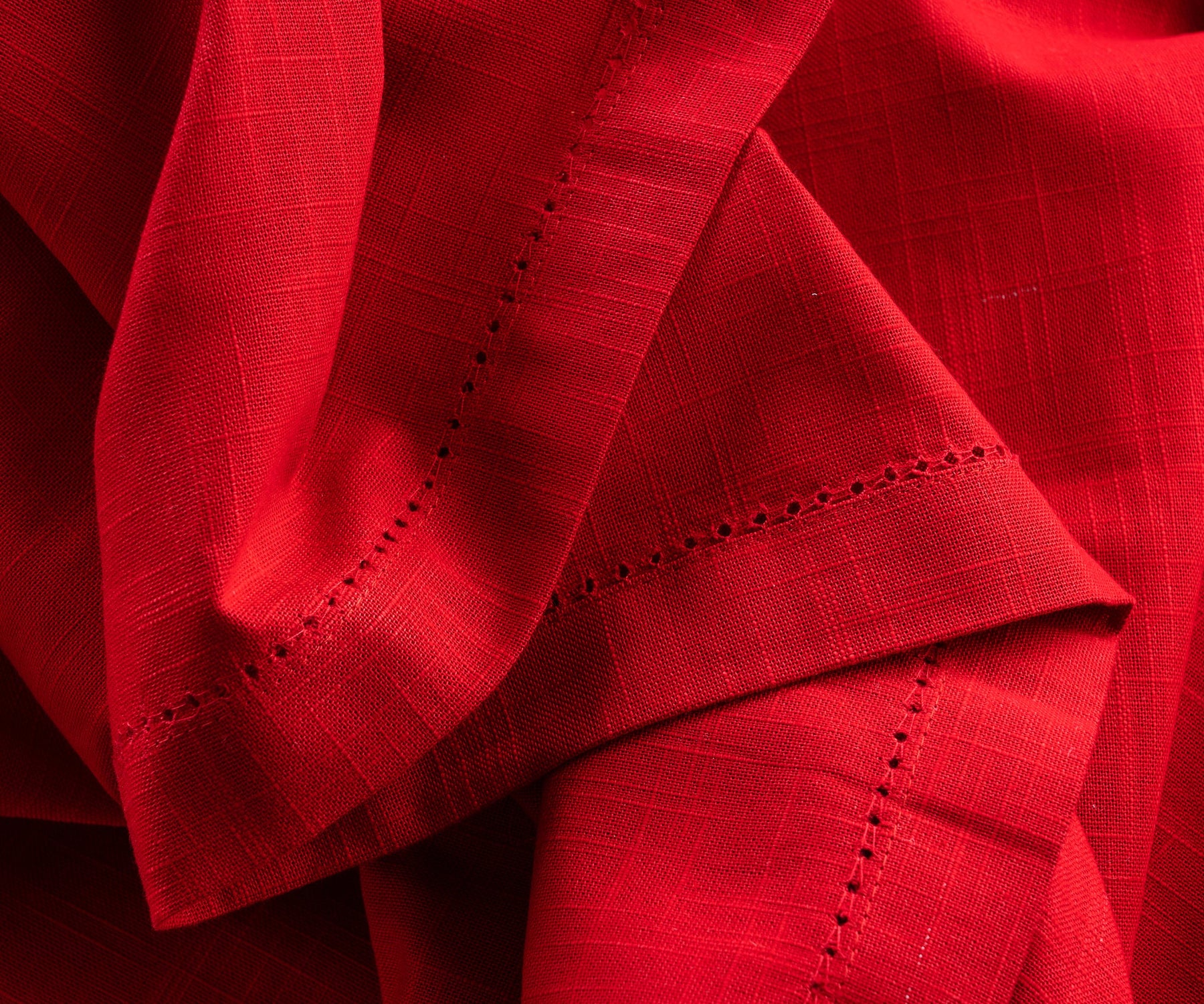 Red Cloth Tablecloth