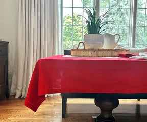 Red Cloth Tablecloth